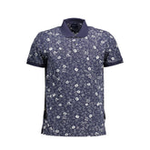 Gant Blue Cotton Men Polo Shirt